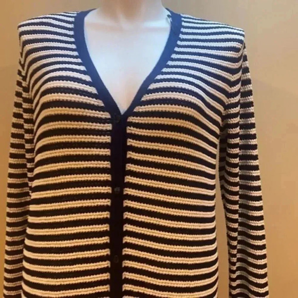 Zara Striped knit cardigan - Picture 12 of 14